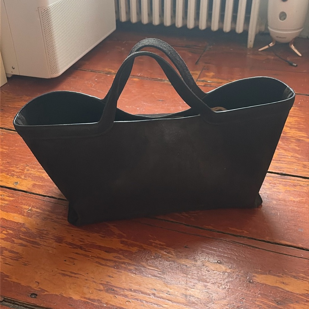 100% suede bag from Zara